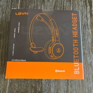 LEVN Wireless Headset with Microphone for PC, Bluetooth Headset